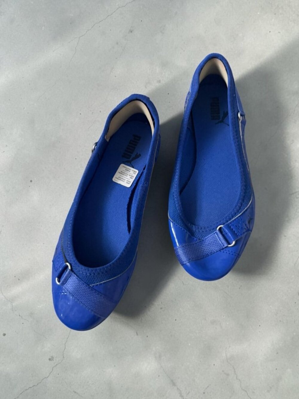 PUMA Blue Speedcat Ballet Sneaker Flats Size 6